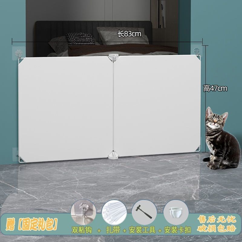 宠物围栏防猫门防狗房间栏隔离猫咪栏杆狗狗护栏挡跳猫狗室内挡板图片