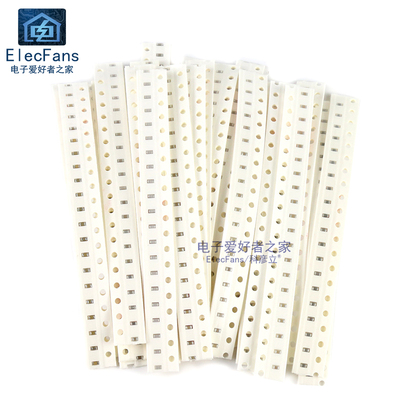 0603贴片电容器包3.9pF-100nf/104/0.1uf-1uf-22uF 25种值各20个
