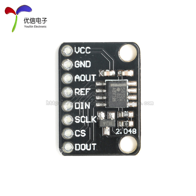 【优信电子】CJMCU-5615 TLC5615 10-BIT  数模转换器 串行接口 - 实物图