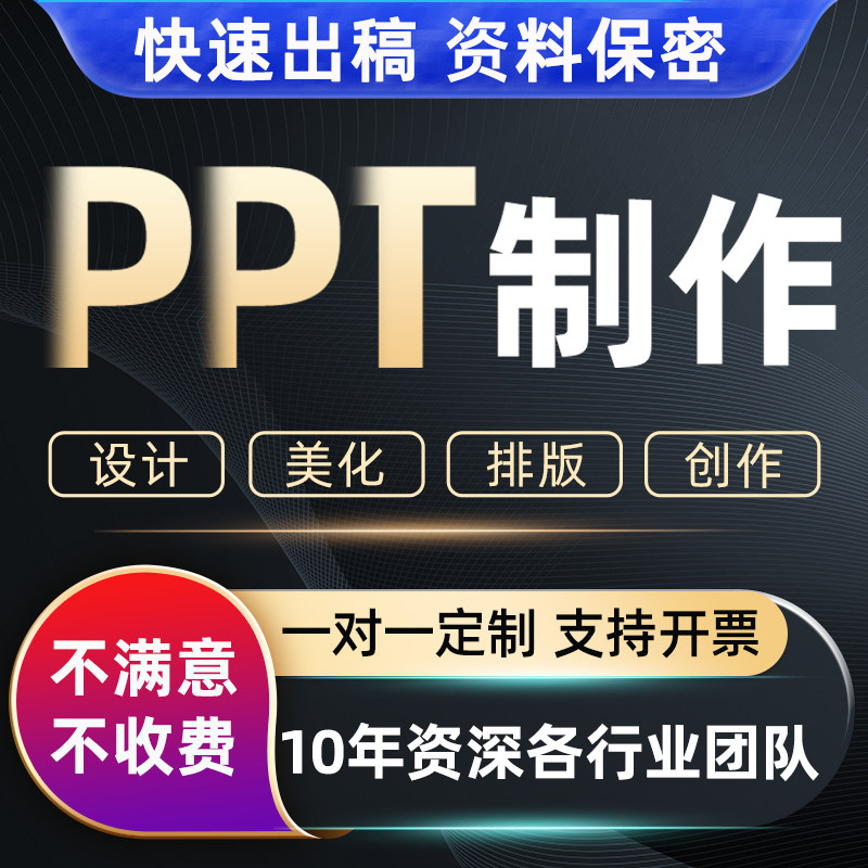 专业PPT制作!免费试做，不满全退