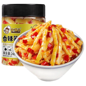 香辣笋丝新鲜剁椒竹笋湖南特产下饭菜泡椒嫩笋拌饭拌面酱泡菜下酒