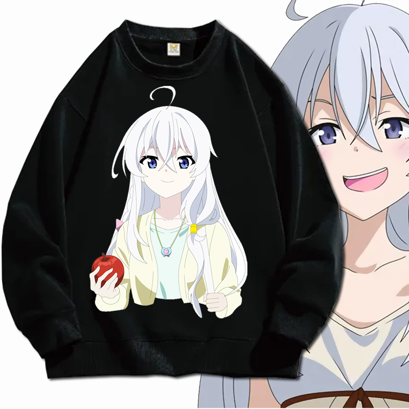魔女之旅周边圆领卫衣 伊蕾娜动漫男女青少年二次元上衣服秋冬季