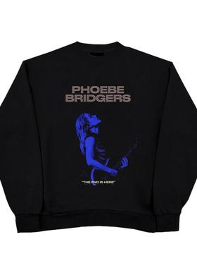 Phoebe Bridgers 手菲比 · 布里奇斯艺术感人物印花美式复古卫衣