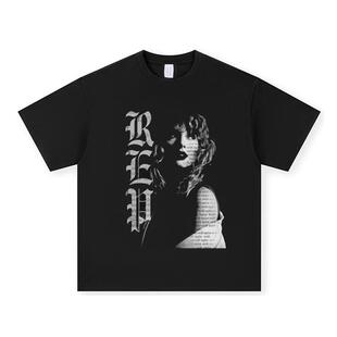 泰勒斯威夫特周边同款纯棉T恤The Eras Tour巡演霉霉粉丝短袖半袖