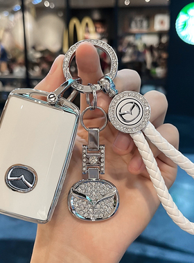 马自达3昂克赛拉钥匙套专用CX5扣CX4壳马6马3阿特兹cx30马六汽车