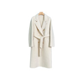 软糯保暖双面大衣25019 高品质山羊绒101801加厚新款 反季 特卖