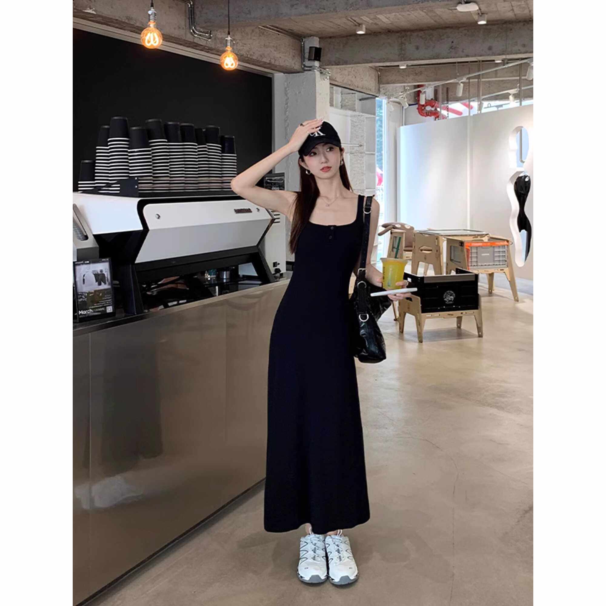 黑色打底气质女装针织职业高级