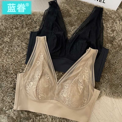 大胸显小胸内衣女全罩杯超薄款美背无痕大码文胸罩2025新款爆款夏