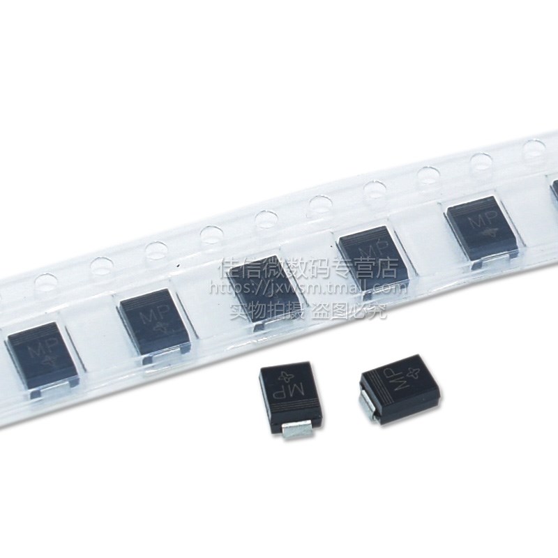 单向 SMBJ36A 贴片TVS 瞬变抑制二极管 36V  印: MP