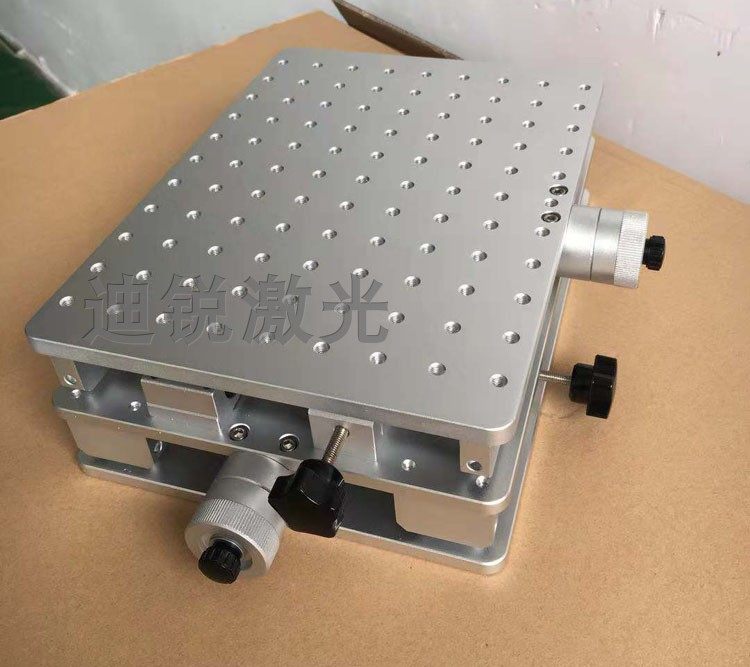 激光镭射打码机定位条工作平台打标固定件气动固定工装条夹具配件