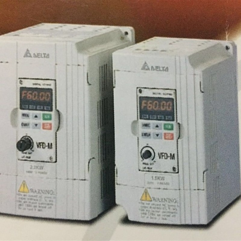 台达变频器VFD-M三相380V单相220v0.4/1.5/2.2/3.7/5.5KW矢量重载