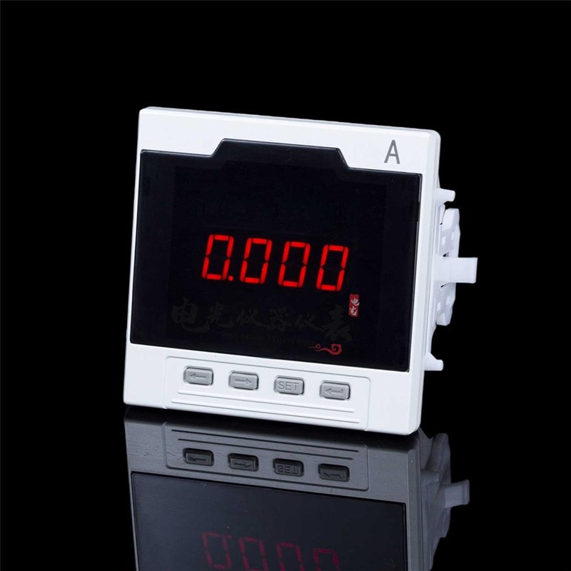 三相多功能导轨电流电压液晶电力仪表 数显功率电能计量带485通讯