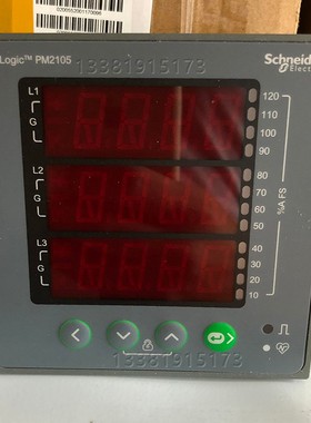施耐德METSEgPM2105CL05电能电压电流全电量测量仪表LED数显PM210