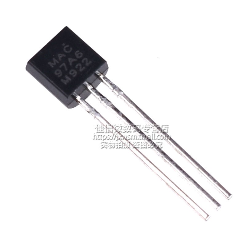 MAC97A6 97A6 TO-92 双向可控硅三极管