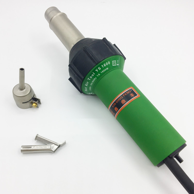 1600W新款延时关机热风塑料焊枪PVC塑胶地板焊接枪工具PZP板塑焊