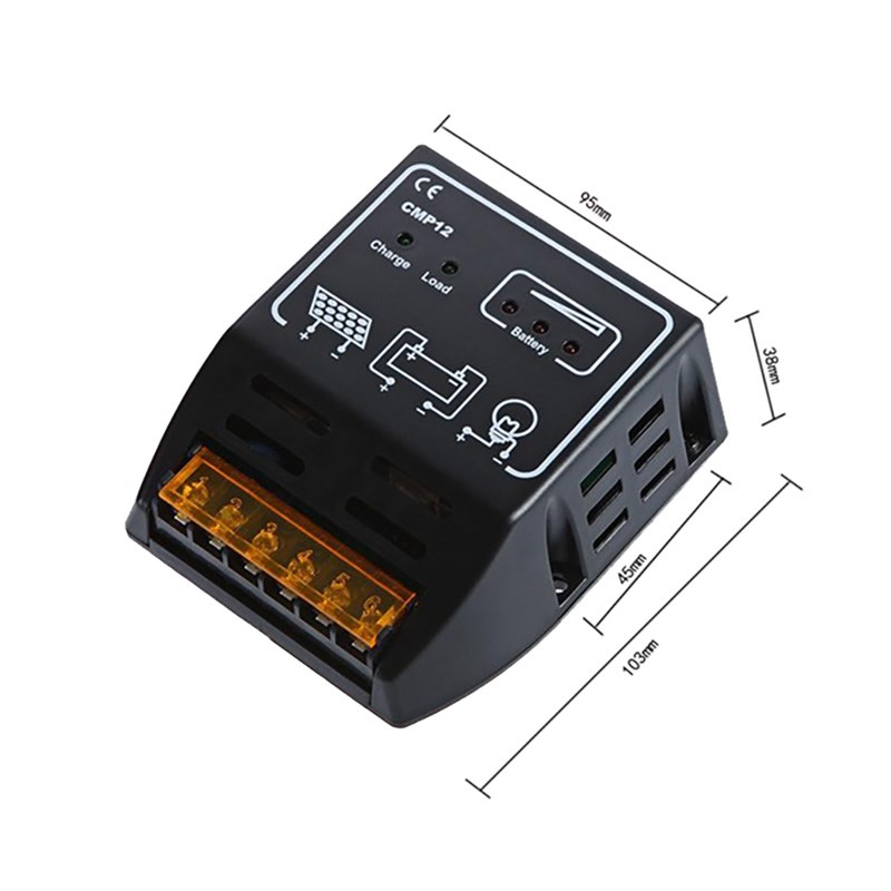 太阳能控制器12v/24V20A电池板 家用发电系统 太阳能充电控制器