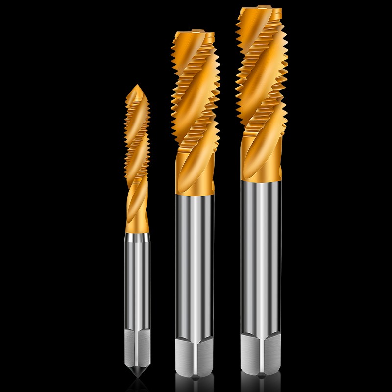 含钴镀钛不锈钢丝攻螺旋n机用丝锥m3m4m5m6m8m10m12攻丝钻头