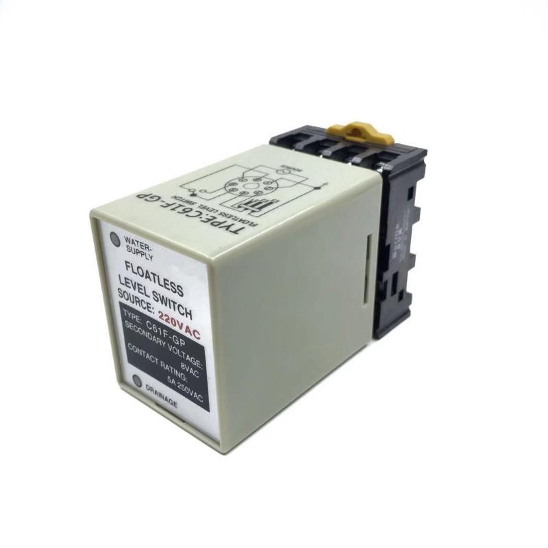供水排水C61F-GP液位继电器水箱水泵锅炉自动水位控制器开关220V