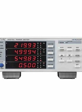 青岛青智8710C电参数测量仪单相功率计 40A 50/60Hz
