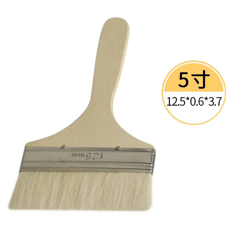 油漆刷涂羊毛刷排刷乳胶漆大刷子油漆刷木器漆刷子长毛漆刷