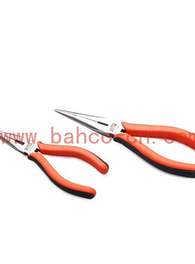 瑞典百固BAHCO工业级多功能万用尖嘴钳钢丝钳尖头电工夹钳6/8寸