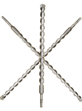 电锤冲击钻头方柄圆柄加长合金钻头12 14 16 18 20 22 28*600mm米