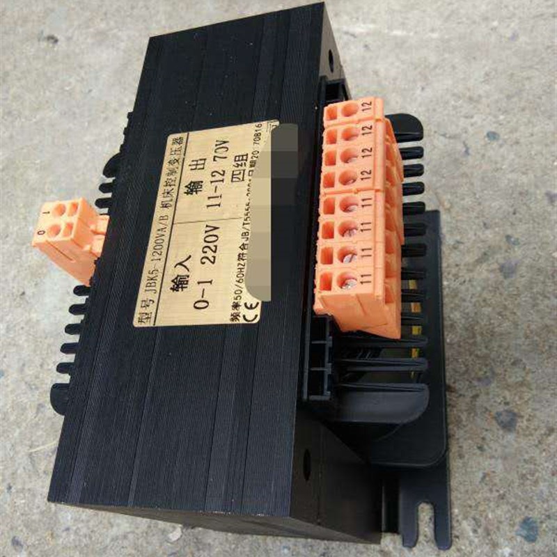 雕刻机机床控制变压器驱动器变压器JBK5-1200VA220v变70v8001600W