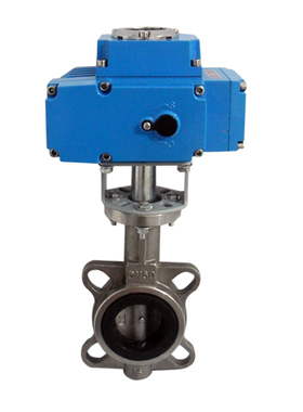 电动对夹式蝶阀不锈钢开关阀门d971x-16p软密封dn80 125 150 300