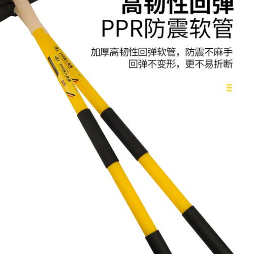 防震柄重型铁锤石工锤铁榔头八角锤子软把砸墙工具大锤头12磅16P