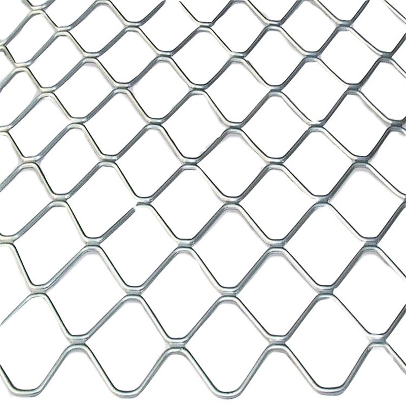 镀锌菱形铁d丝网美格网门窗防盗网狗笼网钢丝网片隔离网防护围栏