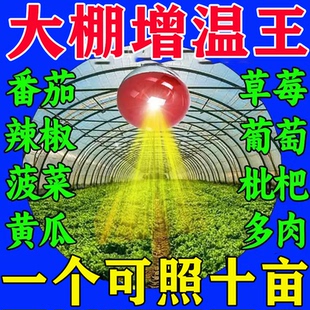 大棚增温神器冬天大棚增温补光灯反季蔬菜仿太阳光强力红外增温器