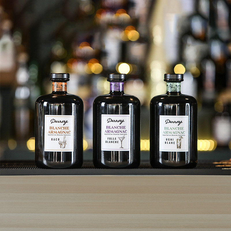 达豪思(darroze)白色雅文邑白兰地法国单一葡萄品种进口洋酒
