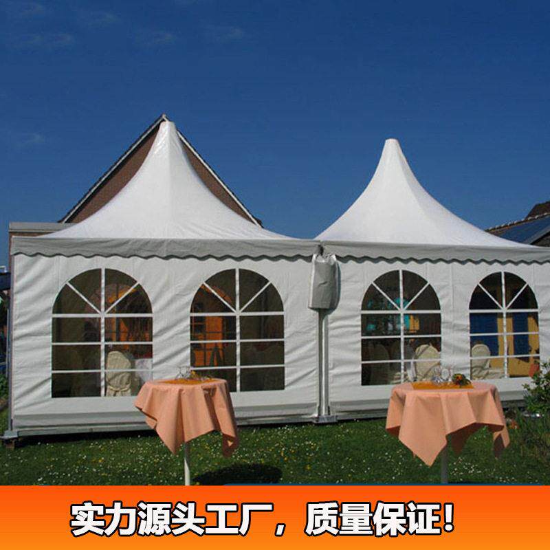 4*4m尖顶帐篷 户外式活动欧塔帐火 抗风9JD-M-081级 材质防 拆篷