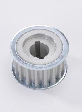 高密耐用同步 轮链轮不锈钢合金尼龙皮铝带精EOH轮机械双键同步带