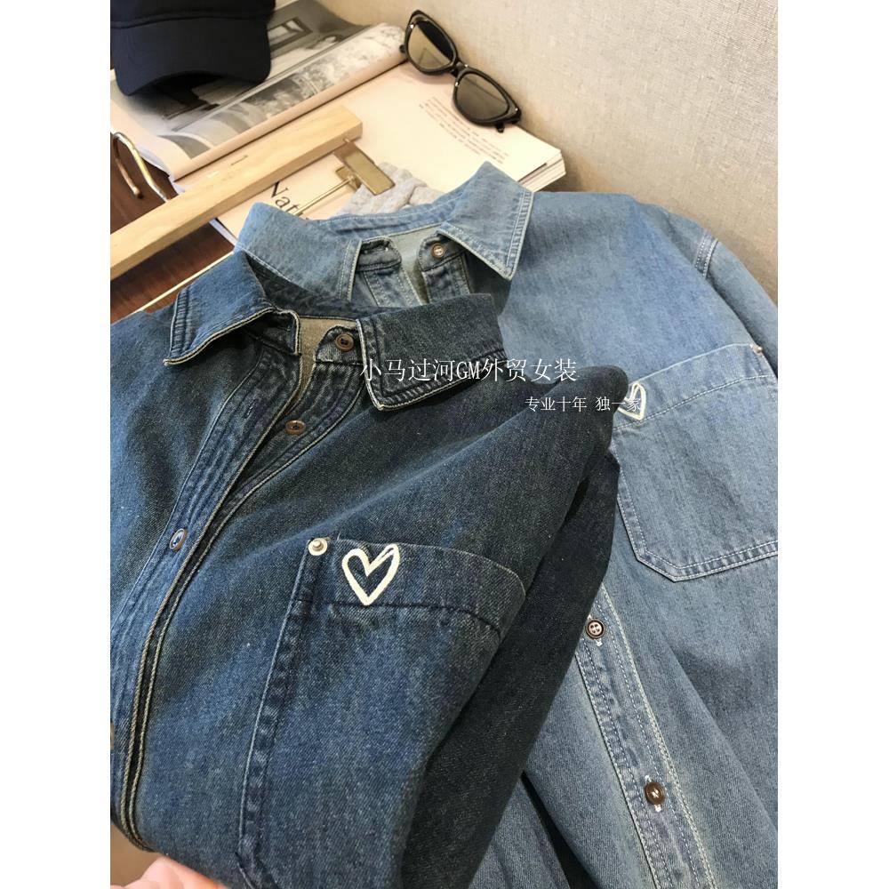 自留~秋冬能不声CKN保暖!复古港风宽松色里加动绒单口袋爱内心衬