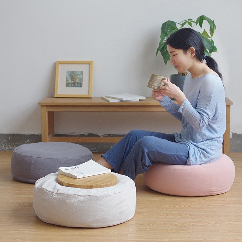 日式榻榻米蒲团坐垫地上坐垫懒人坐垫垫子坐墩加厚家用圆形打坐垫,居家布艺,蒲团,淘宝优惠券,粉丝福利购,淘宝优惠卷