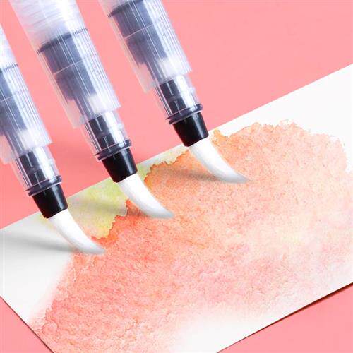 自来水笔套装大容量初学者水粉固体水彩颜料画笔工具勾线美术学生