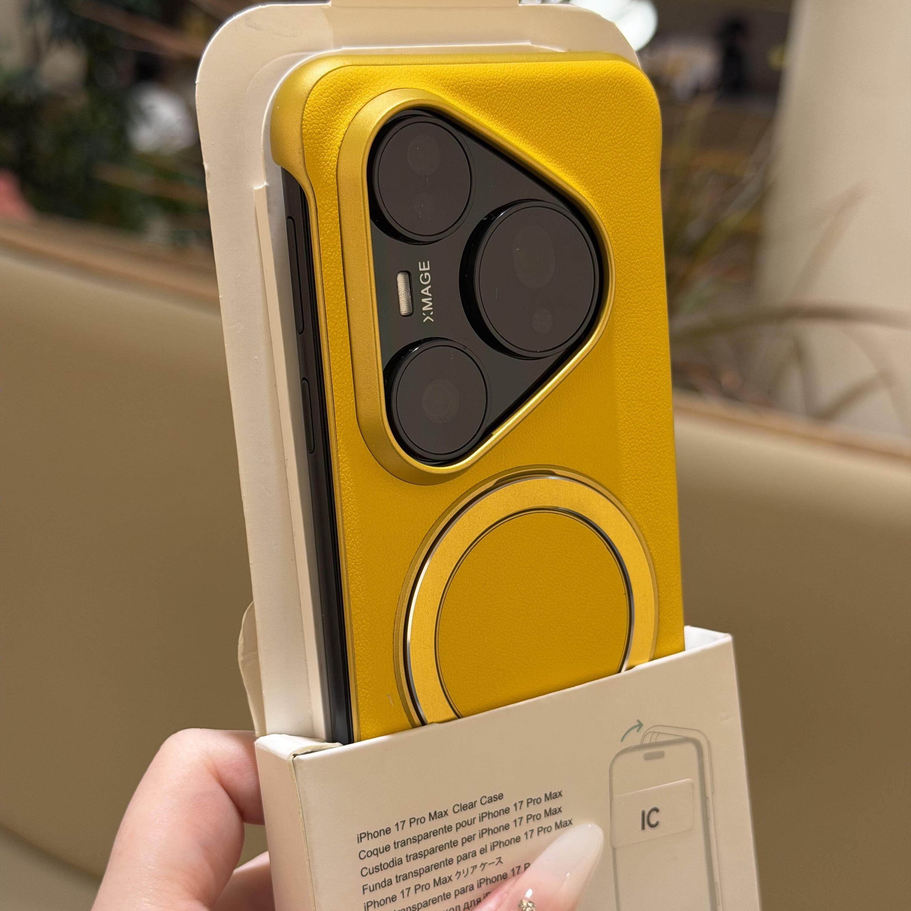 高级感小众时尚皮质半包无边框适用华为pura70pro+手机壳pura80ultra磁吸支架360度旋转mate70/60新款男女硬