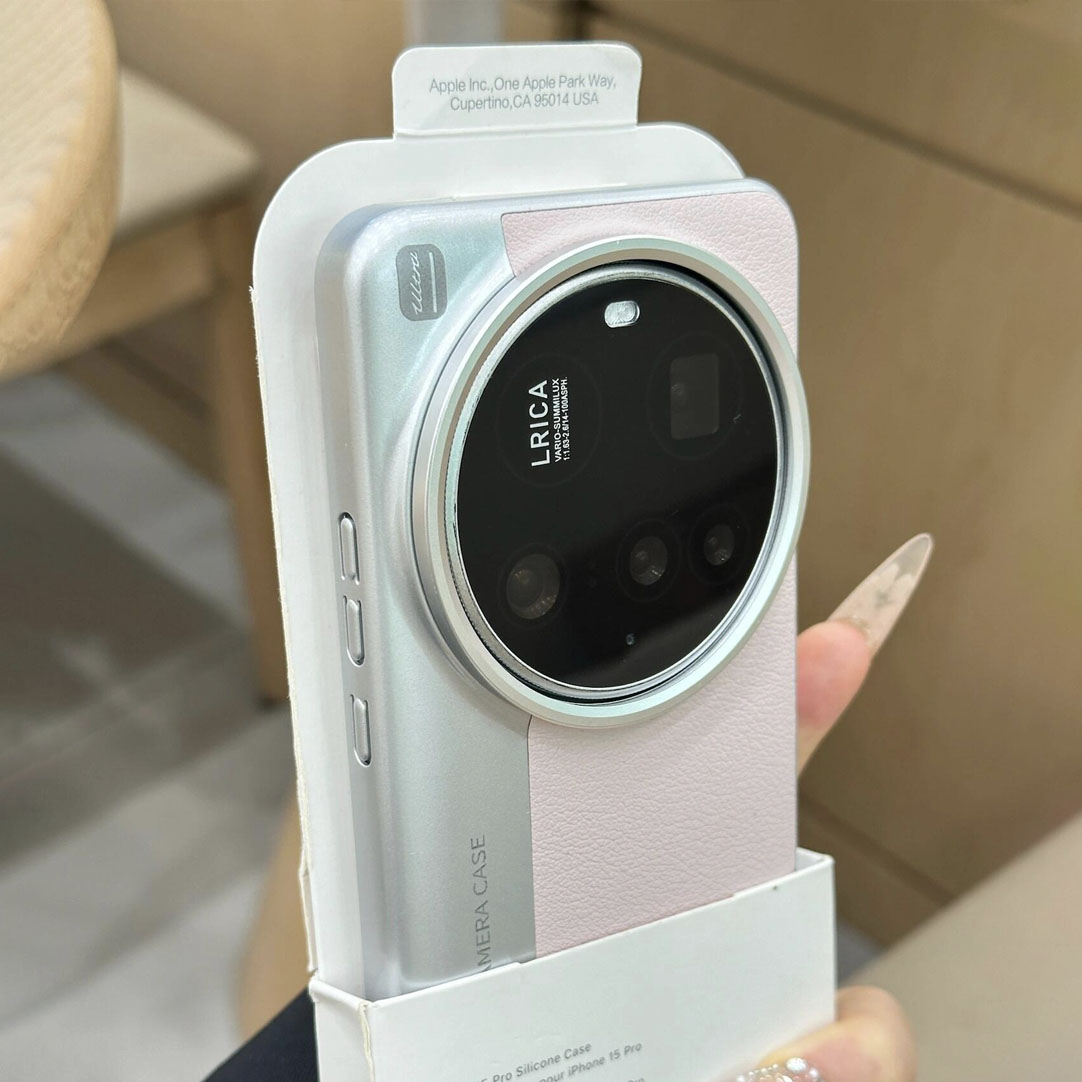 轻奢高级感素皮秒变相机手机壳