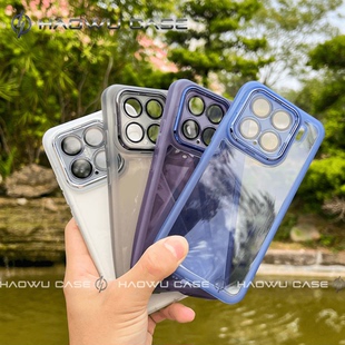 适用小米15手机壳15pro新款14ultra自带透明镜头膜13ultra全包防摔12/11/10s男女硅胶简约高级小众软壳保护套