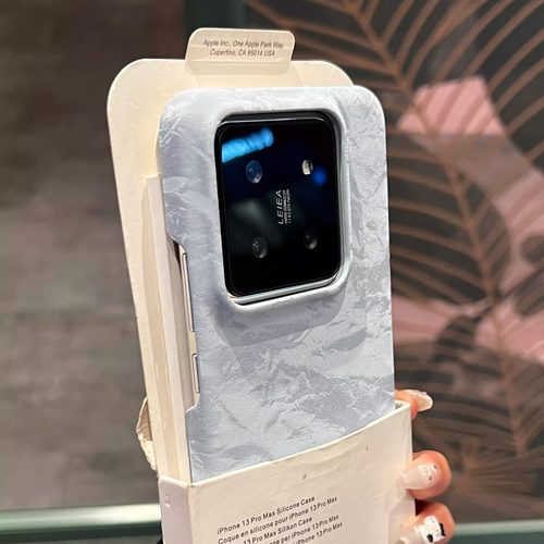 适用小米17奶油蓝复古绒面硬壳