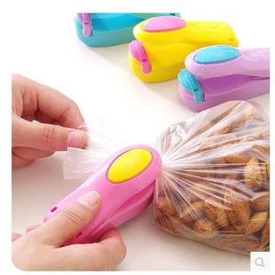 热封机 糖果拼色便携家用迷你封口机零食塑料袋密封机旅行手压式