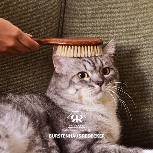 REDECKER实木鬃毛猫咪顺毛梳