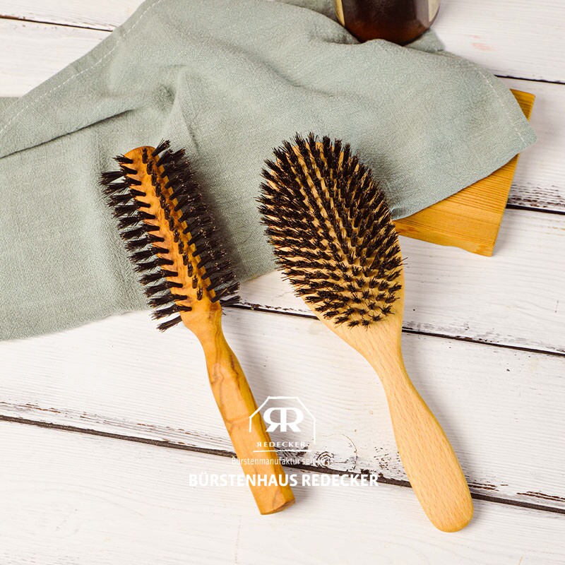 REDECKER实木猪鬃发梳