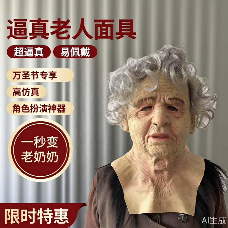 cosplay超帅派对用品半化装