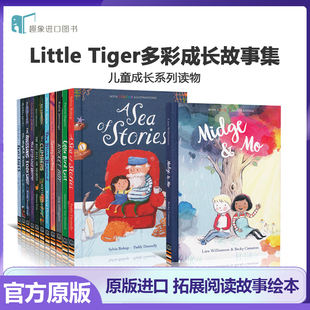 Little 套装 Tiger Fiction小老虎多彩成长故事集12册精装 企鹅全彩故事绘本少儿英文课外阅读读物儿童初级章节书 Color 英文原版