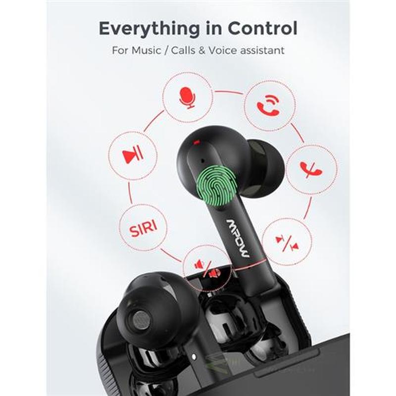 Mpow X3 ANC True Wireless Earbuds Bluetooth 5.0 Wireless Ea