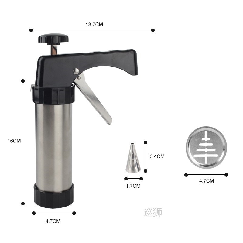 Biscuit Maker Cookie Gun Machine Cookie Making Cake Decorati