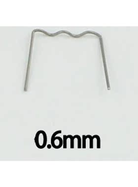 300pcs Stainless Steel Precut Hot 0.6mm Staples 适用于 Plast
