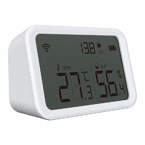 WIFI 3 In 1 Temperature Humidity Illumination Sensor APP